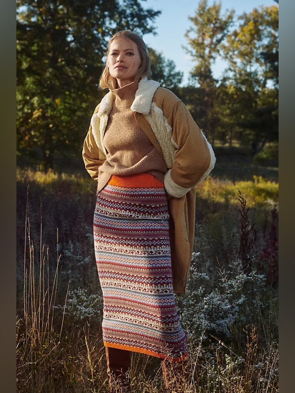 Stella Nova Margitte Midi Skirt